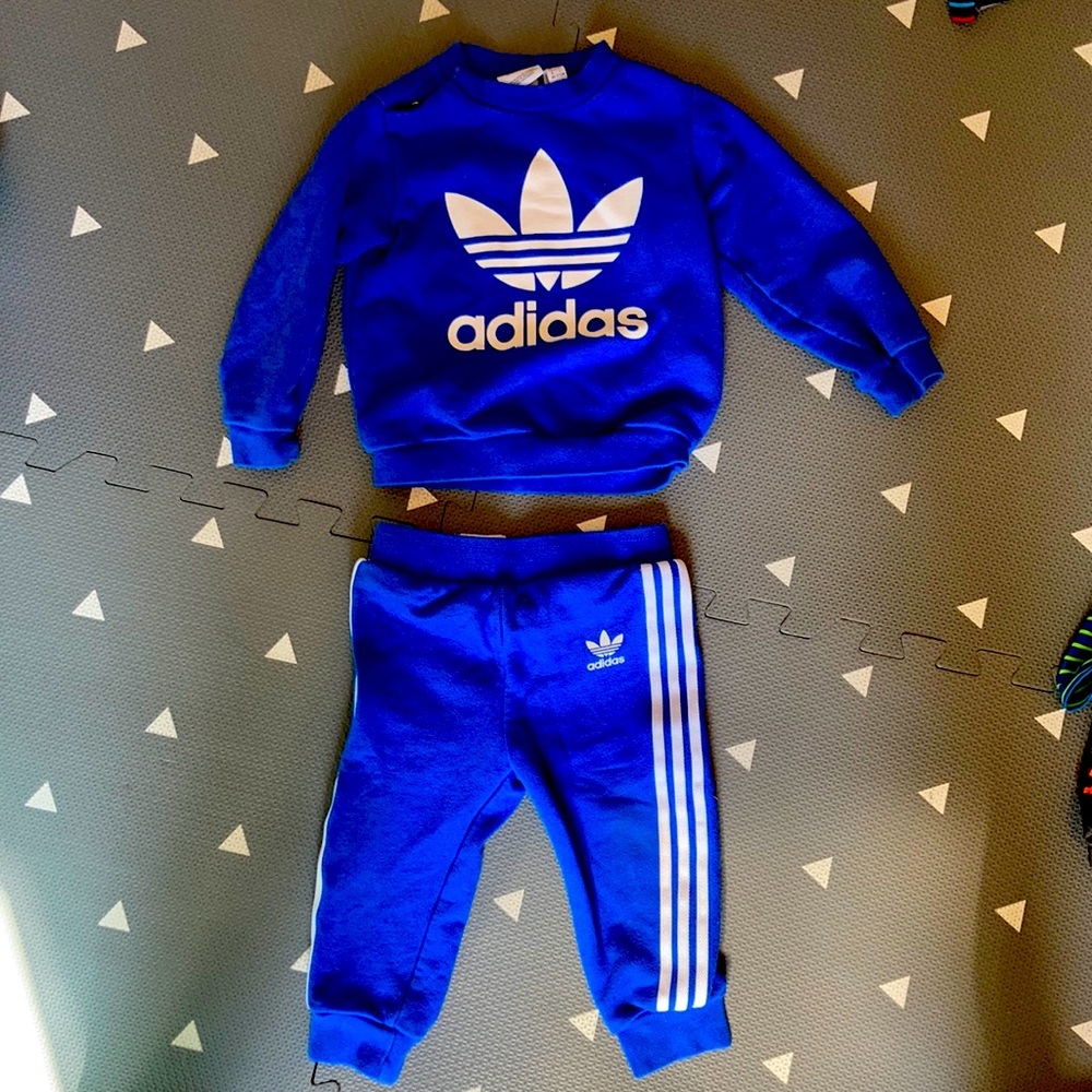 Adidas infant sweatsuit